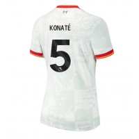 Fotballdrakt Dame Liverpool Ibrahima Konate #5 Tredjedrakt 2024-25 Kortermet